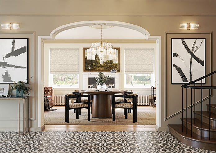 Norrland, Buff - Motorised Roman Blind - Image 8